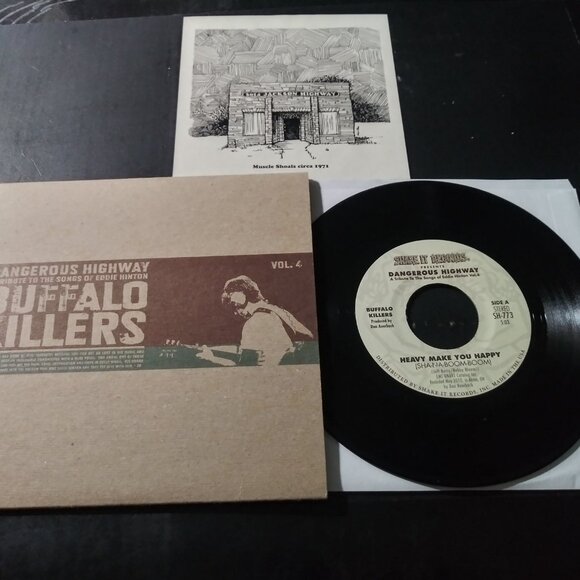 Dangerous Highway - A Tribute To The Songs Of Eddie Hinton - 4 NM 45RPM Records - Picture 5 of 5